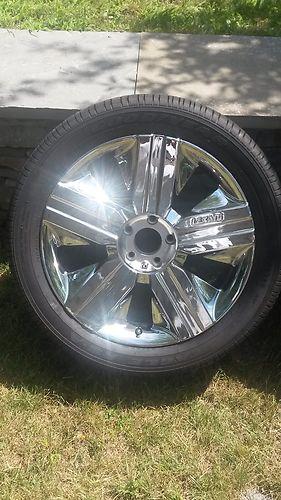 20" lexani chrome rims and tires