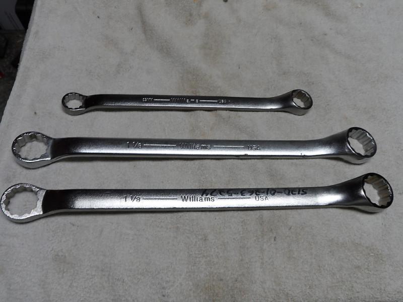 Williams/snap-on, box end wrenches, std. & metric