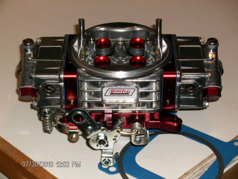 Holley (qft) e85, 1050 hp, 4150 double pumper, annular boosters, red billet base