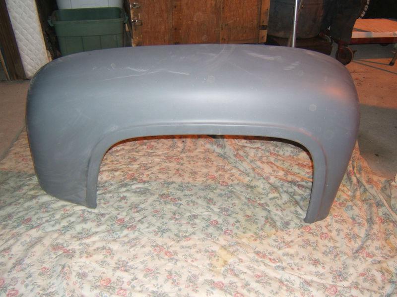 1953 -1956 ford truck pair of rear fenders  (one new and one good used one)
