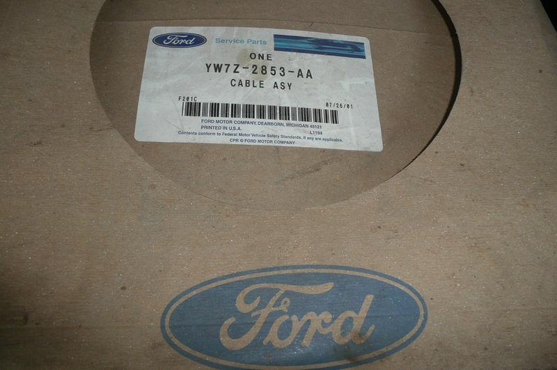 Original ford  yw7z-2853-aa front parking brake cable crown vic grand marquis