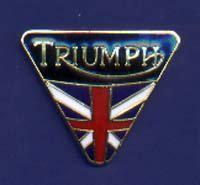 Triumph bonneville hat pin lapel pin tie tac badge #2216