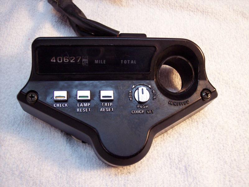 1982 v45 sabre vf750s odometer trip reset instruments console gauge indicator