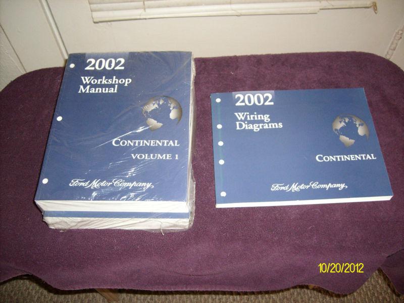 2002 ford continental ford service repair manual from ford dealership