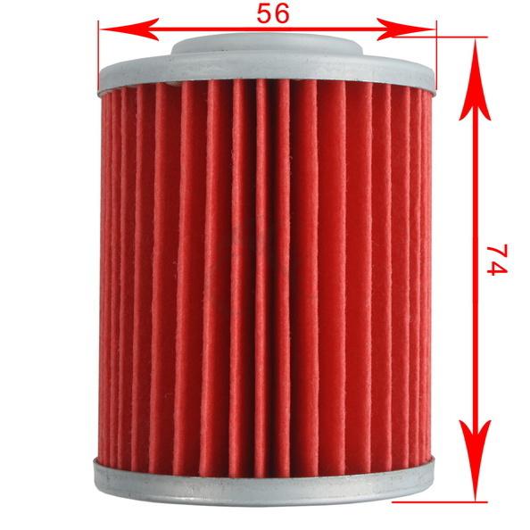 Rsv mille r1000 00-04  oil filter for aprilia 01 02 03 can-am ds650x 07 56*74mm