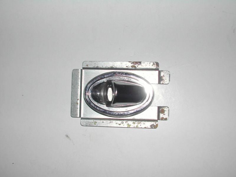 1969 gto remote mirror door panel mounting bracket and estuchion