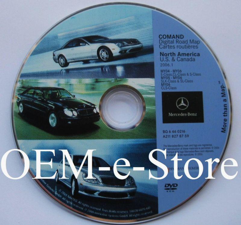 2007 mercedes benz cls550 cls63 amg coupe gps navigation dvd data map u.s canada