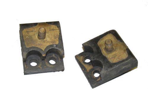 2 front motor mounts 1950-1955 nash rambler 6 cyl new