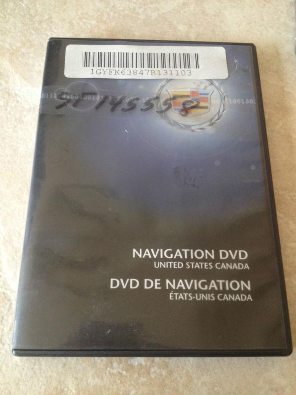  navigation dvd, united states and canada  escalade 07-09