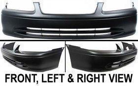 Primered new bumper cover front 52119aa902 toyota camry 2001 2000 parts auto car