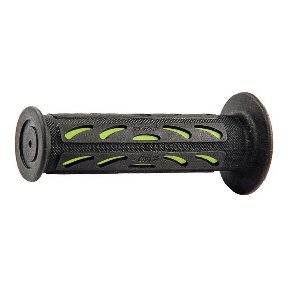 Progrip 724 dual density grips 7/8 inch handlebars - green / black