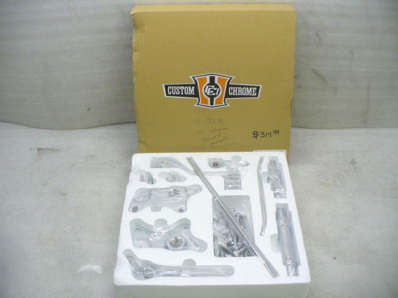 Harley/cci 91-03 xl,chrome forward control kit,p# 00217270.