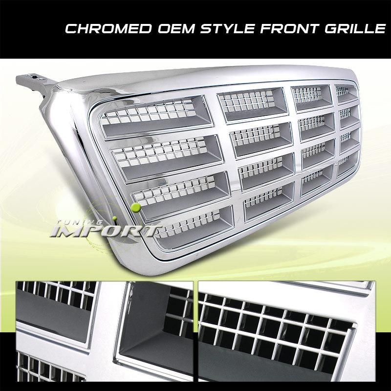2004 2005 2006 2007 2008 ford f150 chrome front grille