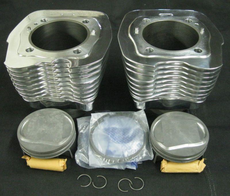 Complete polished cylinder and piston kit for ultima 113 engines