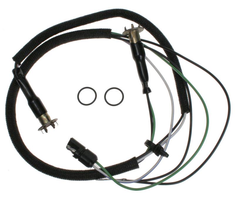 Mustang amp hood mounted turn signal wiring harness 1969-1970