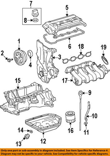 Toyota oem 1710121080 engine parts-intake manifold