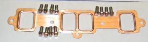 Olds copper header gasket 330 thru 455 + header bolts
