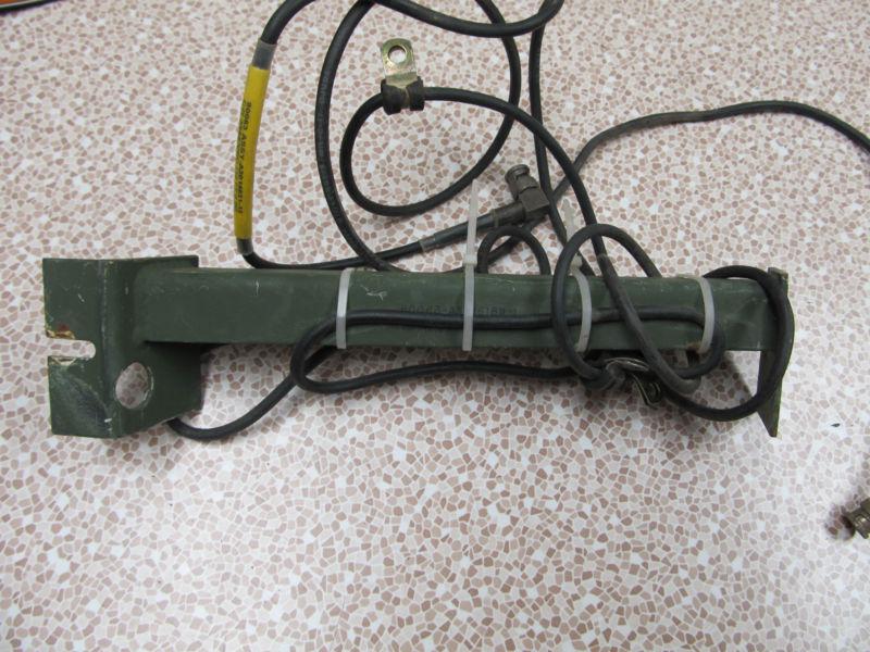 Radio mounting bracket and cable, original military part, good used