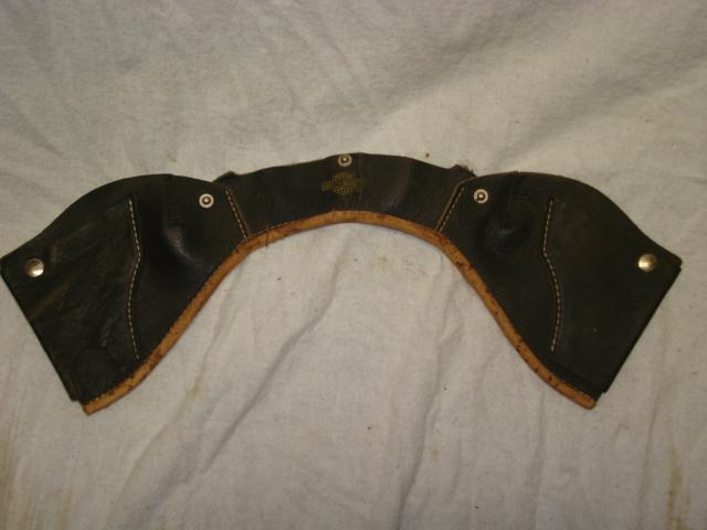 Original harley 1940's- 50's helmet ear liner  knucklehead panhead wl ul