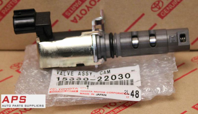 Genuine toyota oem valve assy camshaft  timing oil control valve 15330-22030 