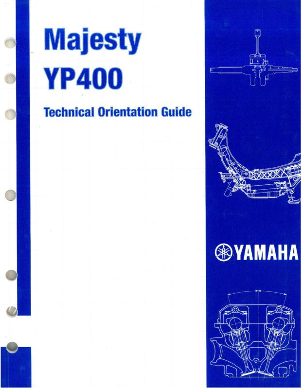 Yamaha technical orientation guide for yp400 majesty scooter