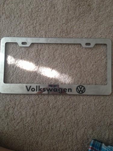 Volkswagen plate cover