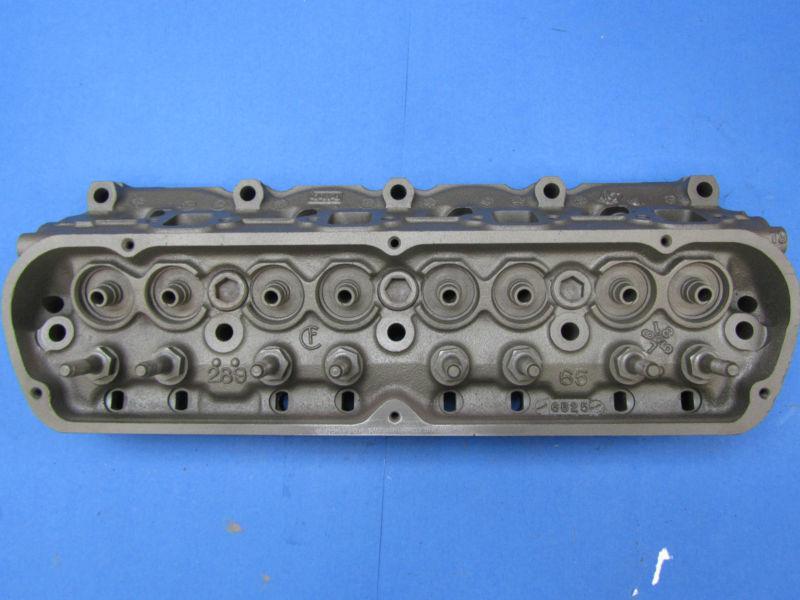 1965-67 ford 289 hipo valley head svc. k code cylinder head shelby gt350 6b25