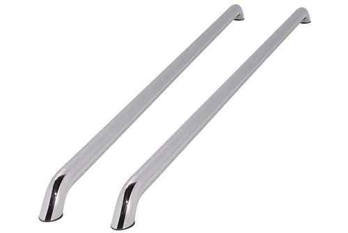 Deezee dz 99601 polished stainless steel bed side rails for chevy/dodge/gmc/ram