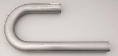 Hooker mandrel bend tubing 2" od 180 deg j-bend steel 12572hkr
