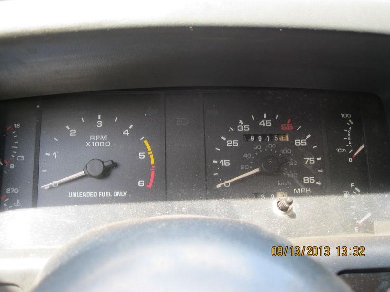 87 88 89 92 ford mustang speedometer head only mph 85 mph 261124