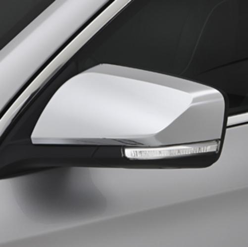 2014 & up chevrolet impala oem chrome replacement mirror covers by gm 22965102