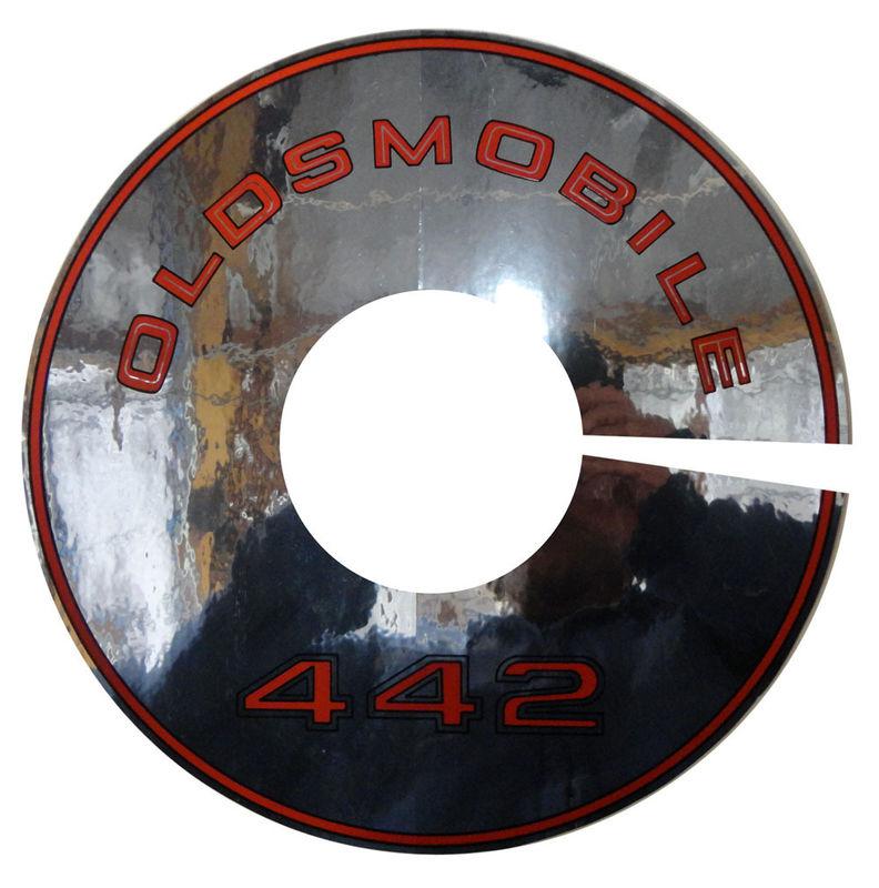 1968 oldsmobile "442" air cleaner decal