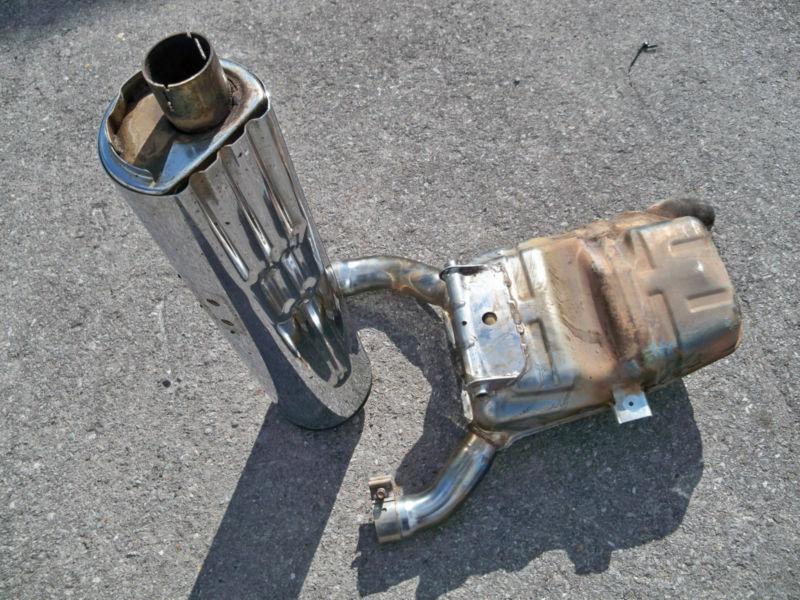 Exhaust system, used for bmw r1150gs