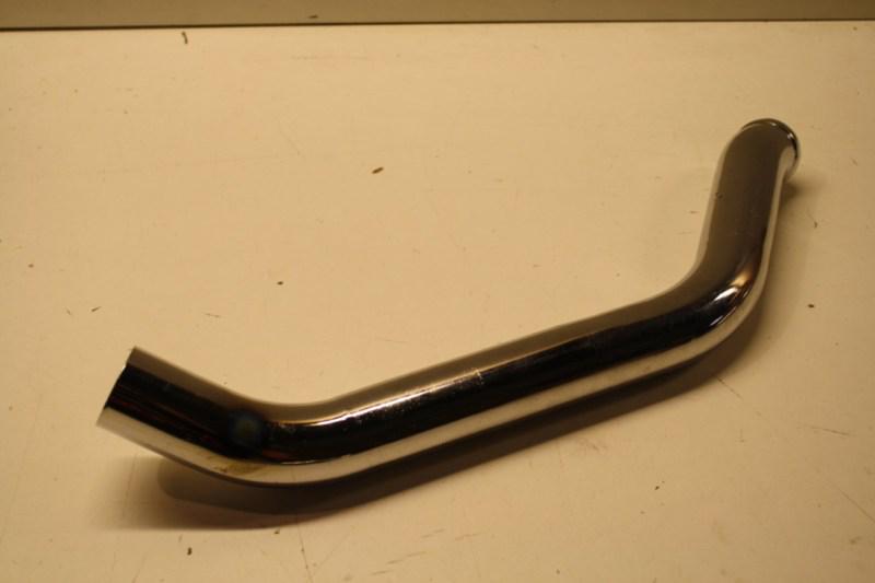 Harley davidson sportster xl1200x xl crooked exhaust pipe rear 2004 - 2012