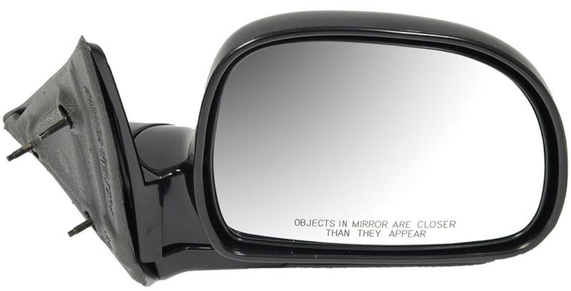 Side view mirror right, manual, retractable head, black platinum# 1270825