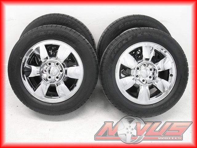 20" gmc yukon sierra denali chevy tahoe silverado wheels goodyear tires 18 22