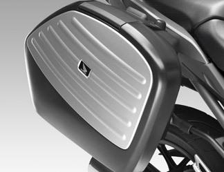 12 13 2012 2013 honda nc700x silver side bag saddlebag panels cowling kit 