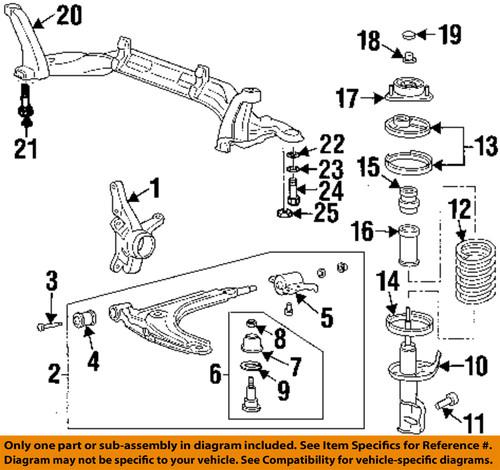 Hyundai oem 1310410007b front suspension-engine cradle lock nut