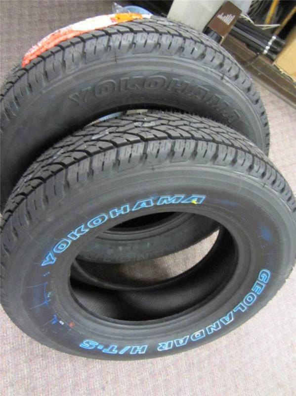 2 yokohama geolandar h/t-s all-season tire (s) - 225/70r16 101s