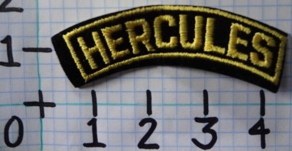 Vintage nos hercules motorcycle patch from the 70's 004