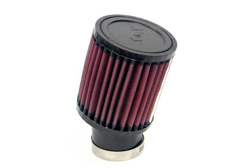 1x k&n universal rubber filter ru-1400