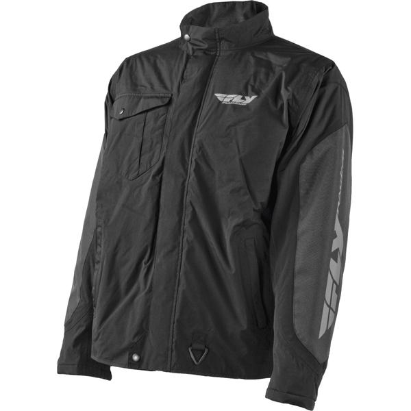 Fly racing - aurora jacket - mens xl - black - sale!!!!!