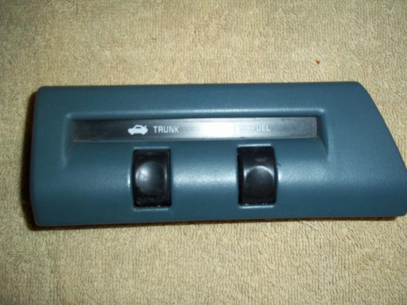 95-99 gm oldsmobile aurora trunk and fuel switches and trim piece