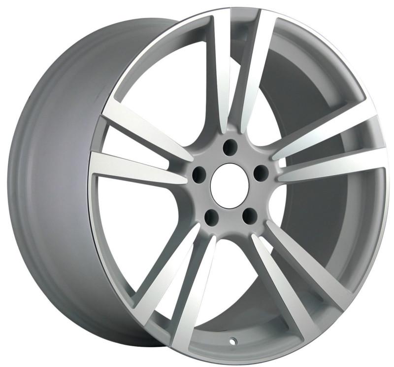 22" stuttgart turbo ii style wheels for porsche panamera rims set 22x10 / 22x11