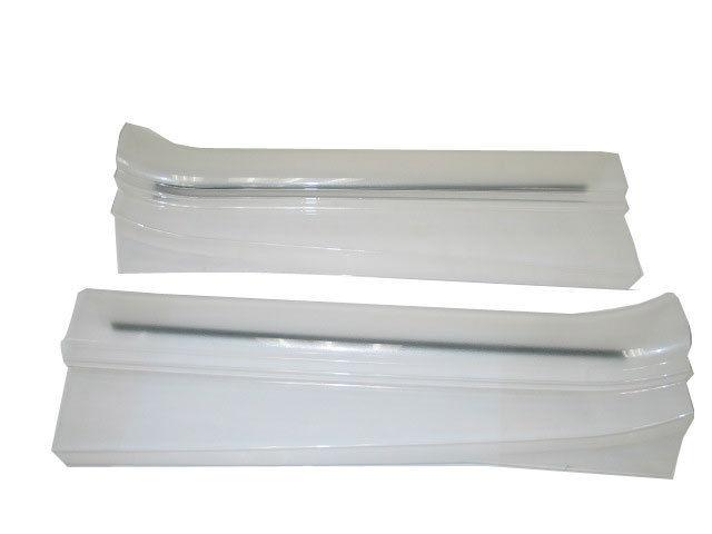 1997-2004 corvette door sill covers acrylic clear