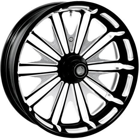 Rsd boss contrast cut 18x4.25 rear wheel black 12567809rbssbm