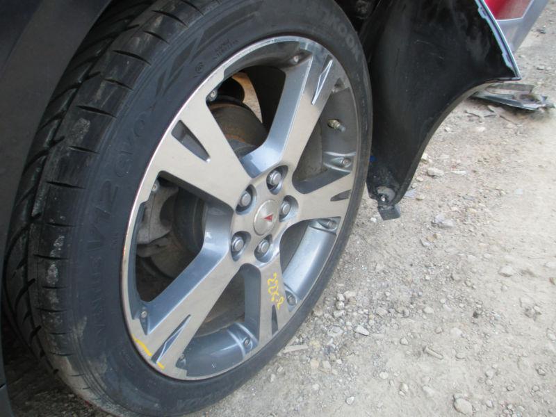 09 10 2009 2010 pontiac vibe gt 2.4l18x7 left rear alloy wheel rim oem#2276