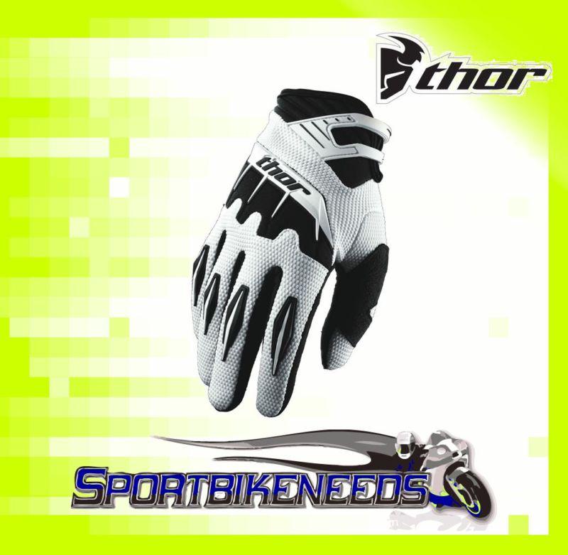 Thor 2012 youth spectrum glove white size x-small xs