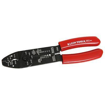 Pliers wire crimping and stripping 10-26 awg stranded wire 8-22 awg solid wire
