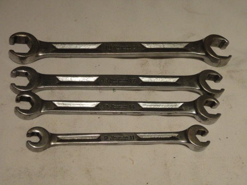 Snap-on 6 point metric wrench lot of 4 pieces tools